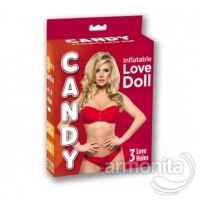 Candy Love Doll 3 İşlevli Şişme Manken